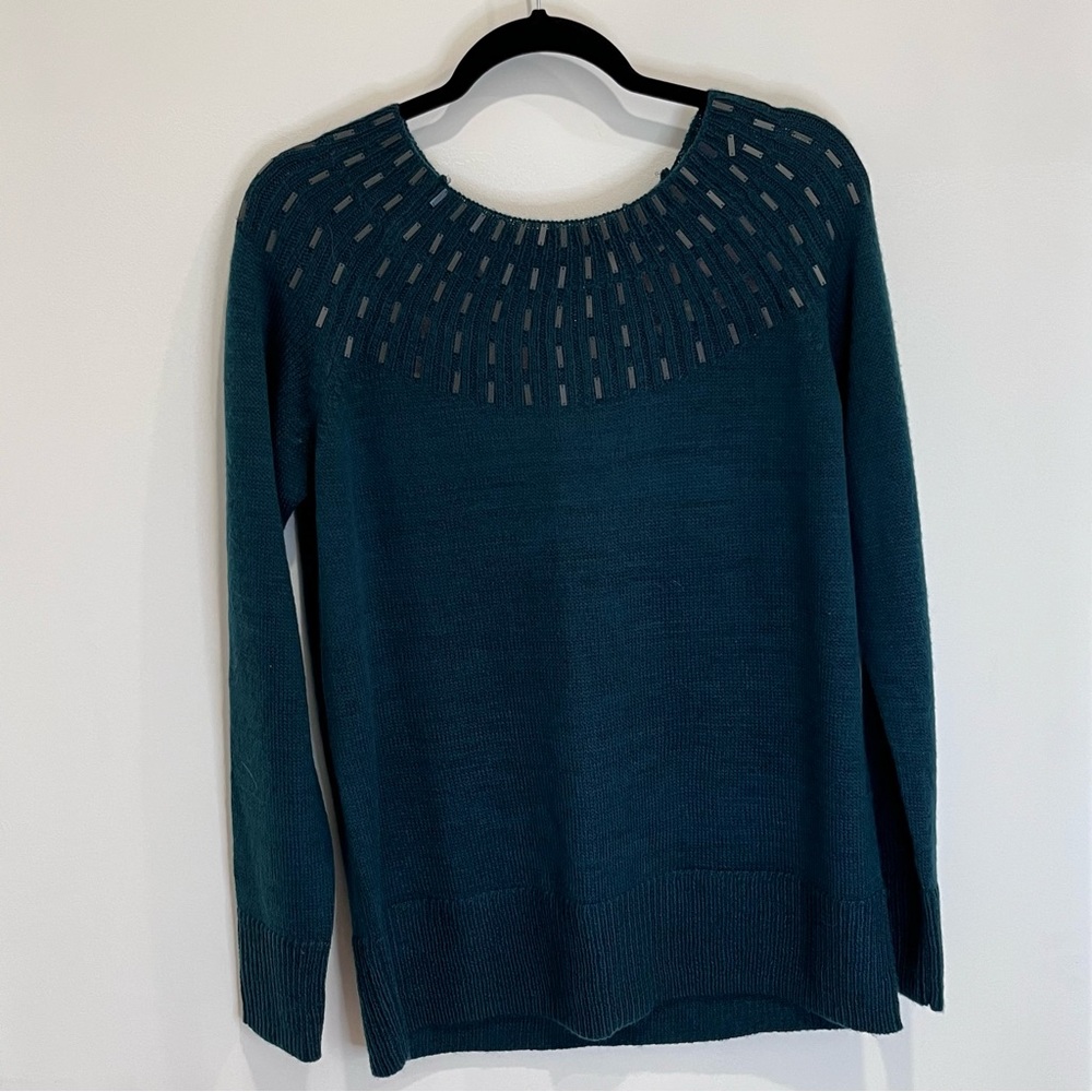 Apt. 9 Embellished Rib Yok Tuni- Dark green Size Medium